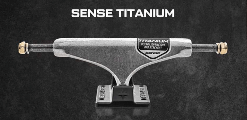 Truck Sense 137mm Titanium Prata/Preto